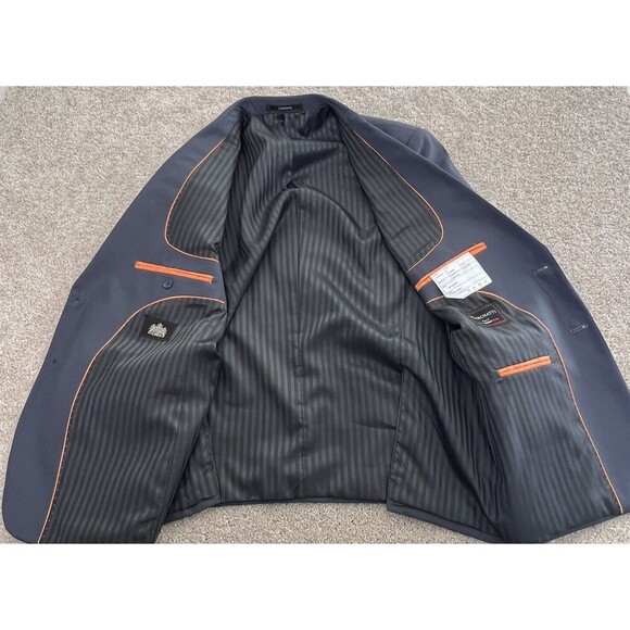 Marchatti Gray suit jacket Blazer 42R‎ Sport Coat 100% polyester - Picture 5 of 12